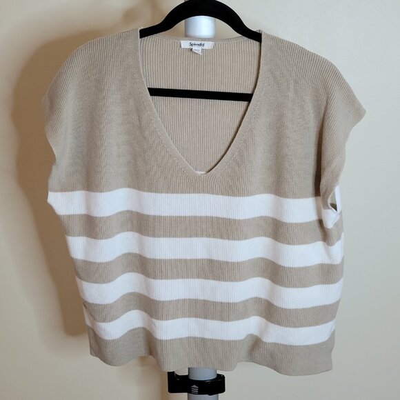 Splendid Octavia Open Front Block Striped Cardigan Set - Picture 9 of 16